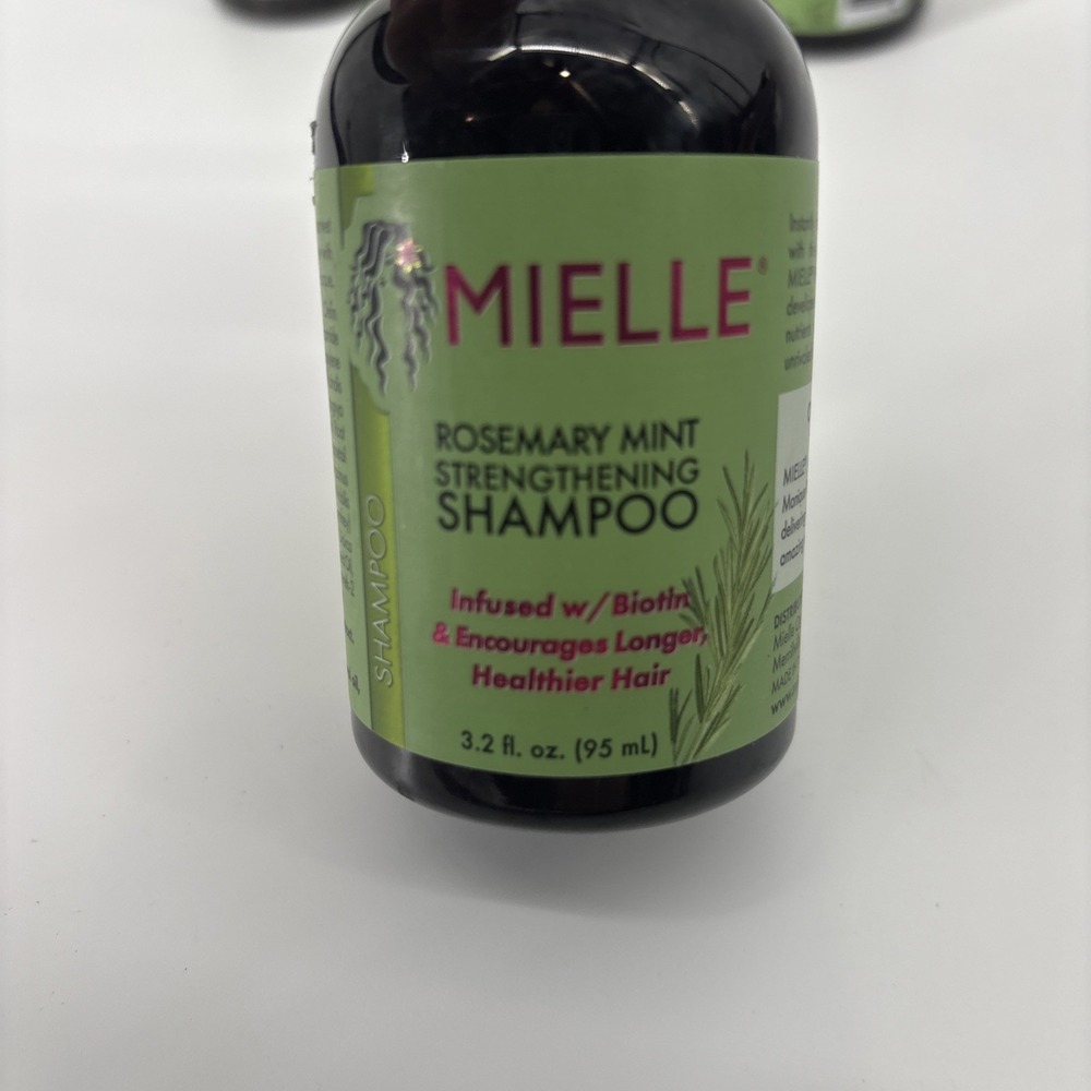 Lot of 3 NEW Mielle Organics Rosemary Mint Strengthening Shampoo‎ Travel Size - Picture 6 of 6